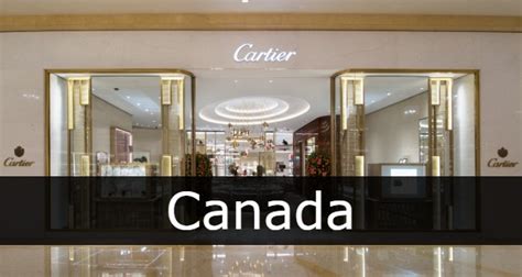 cartier canada|canadian locations with cartier's name.